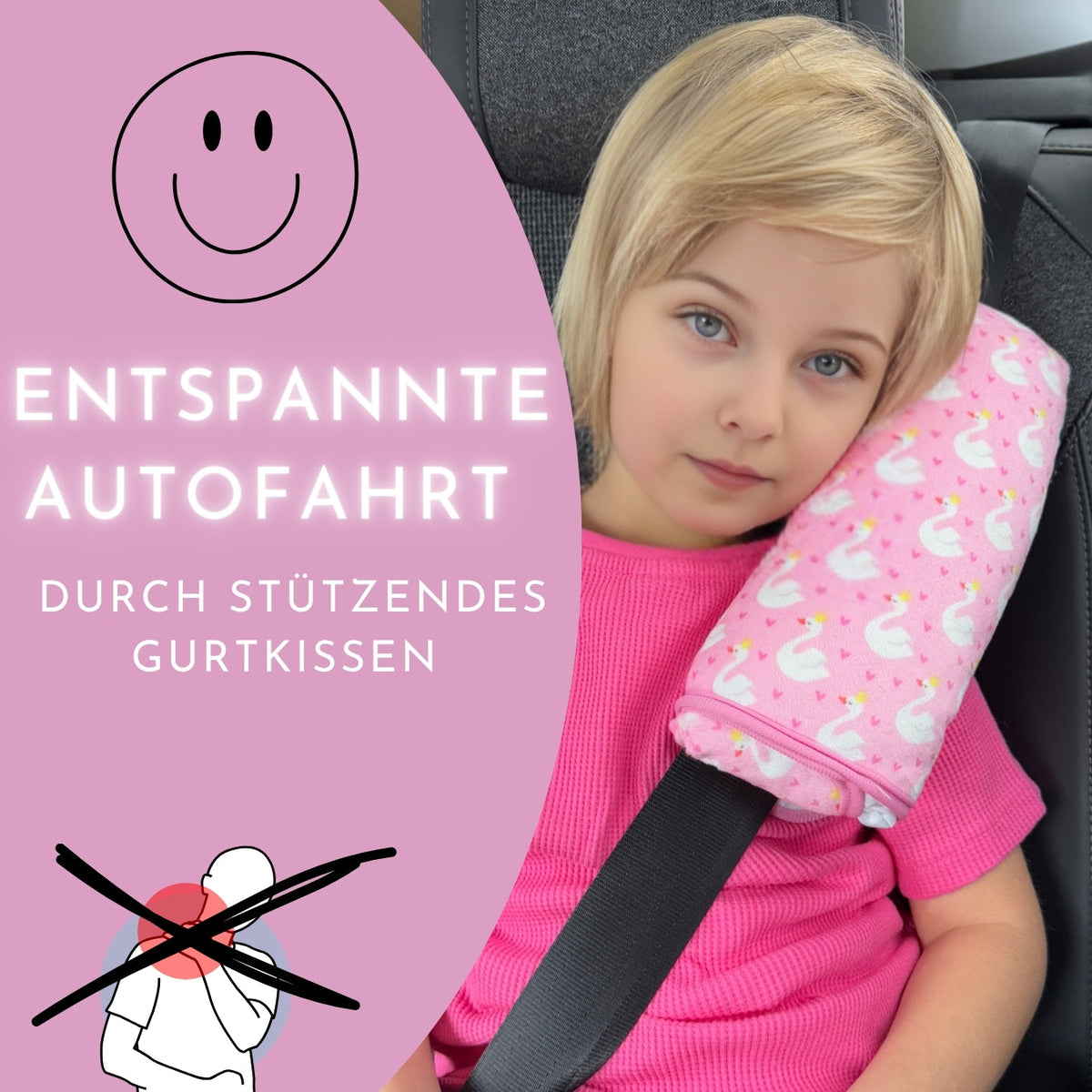 Auto Schlafkissen Schwan
