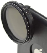 Vario Graufilter Neutraldichtefilter Graufilter ND-Filter ND2-400 37mm Linse Objektiv für iPhone 11 Pro | System-S