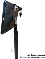 Abschließbarer Boden Ständer Tablet Halter für iPad Mini 1-5 | System-S