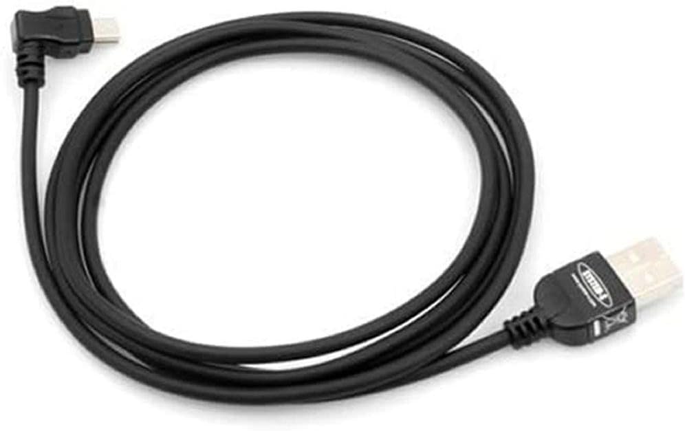 Mini USB rechts gewinkelt auf USB Typ A Kabel 100cm | System-S