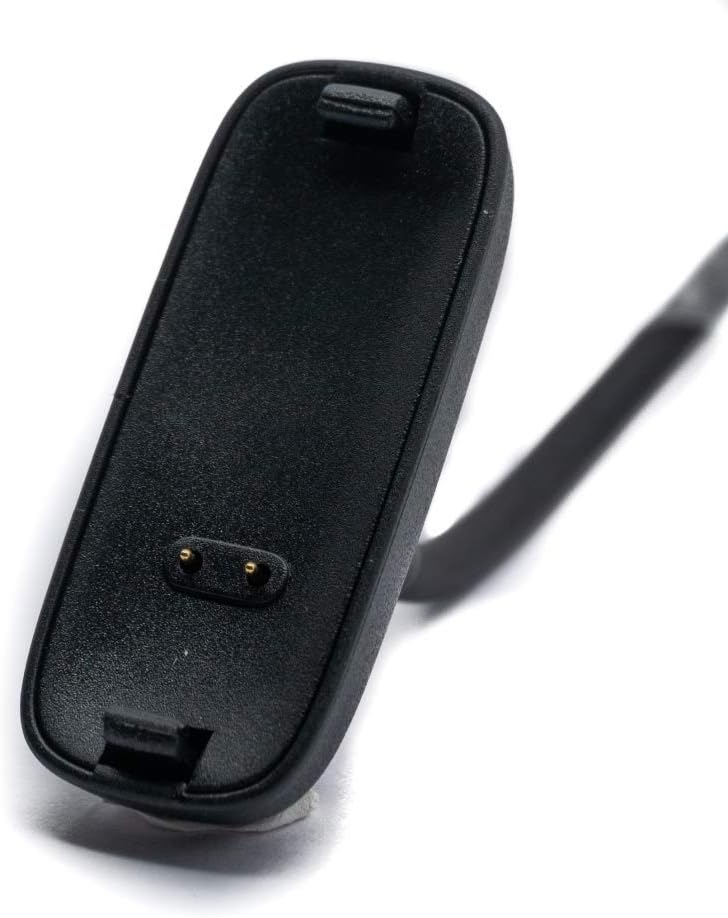USB 2.0 Kabel in Schwarz Ladestation Ladekabel für Fitbit inspire2 Smartwatch | System-S