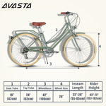 Women's 6 Speed Cruiser Bicycle