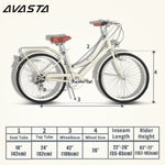 Women's 6 Speed Cruiser Bicycle