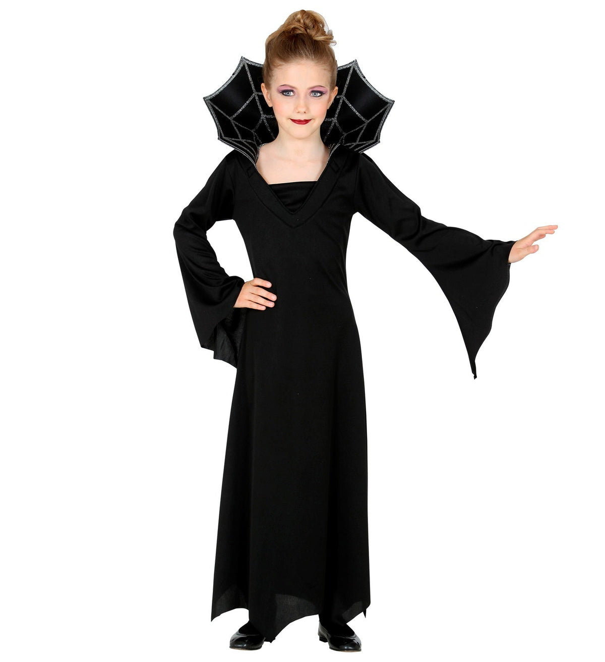 Kostüm Kid Vampirin (Kleid, Kragen)