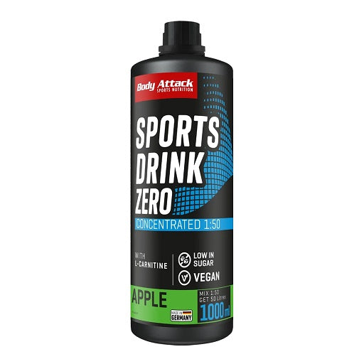 Body Attack Sports Drink Zero 1000 ml