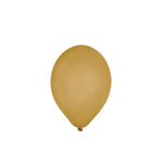 Luftballon gold Ø25cm `M` – 10 Stück