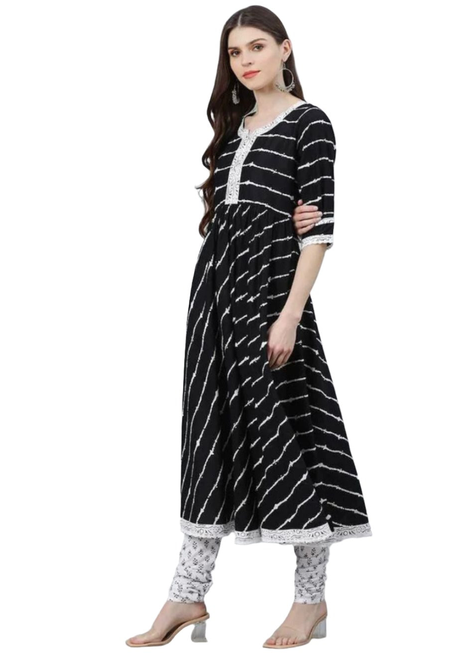 Indian Kurta with Churidar and Dupatta In Germany