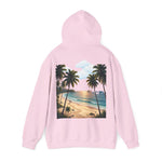 Urlaub Hoodie – Tropischer Palm Sunset Kapuzenpullover