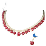 Pearl Necklace Set With Earrings