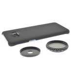 ND Filter 37 mm Neutraldichtefilter Graufilter einstellbar Hülle für Galaxy S8 | System-S