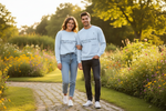 Unisex Heavy Blend Sweatshirt mit Psalm 23 & markantem Backprint