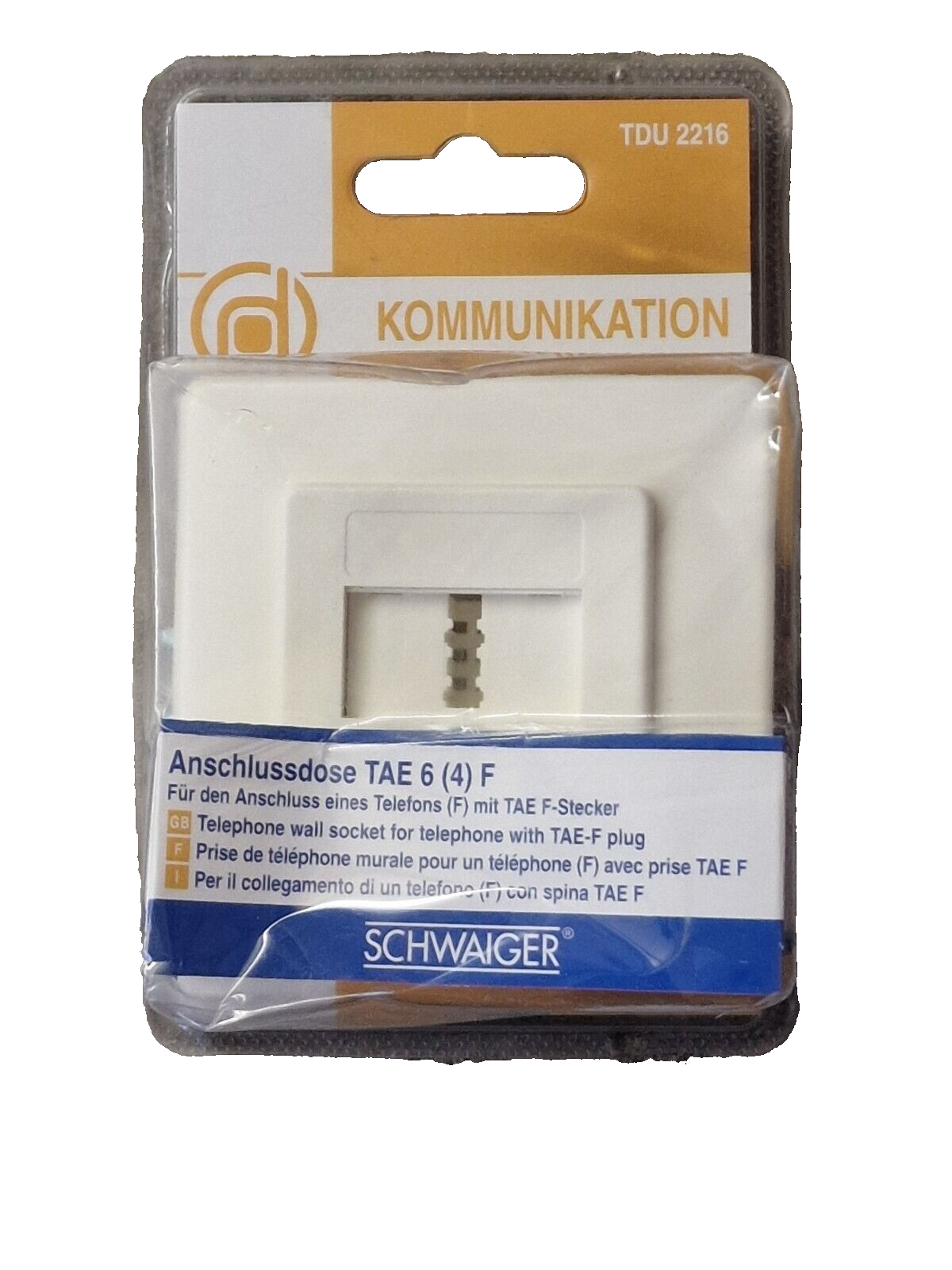 Schwaiger TDU 2216 Anschlussdose TAE 6 (4) F
