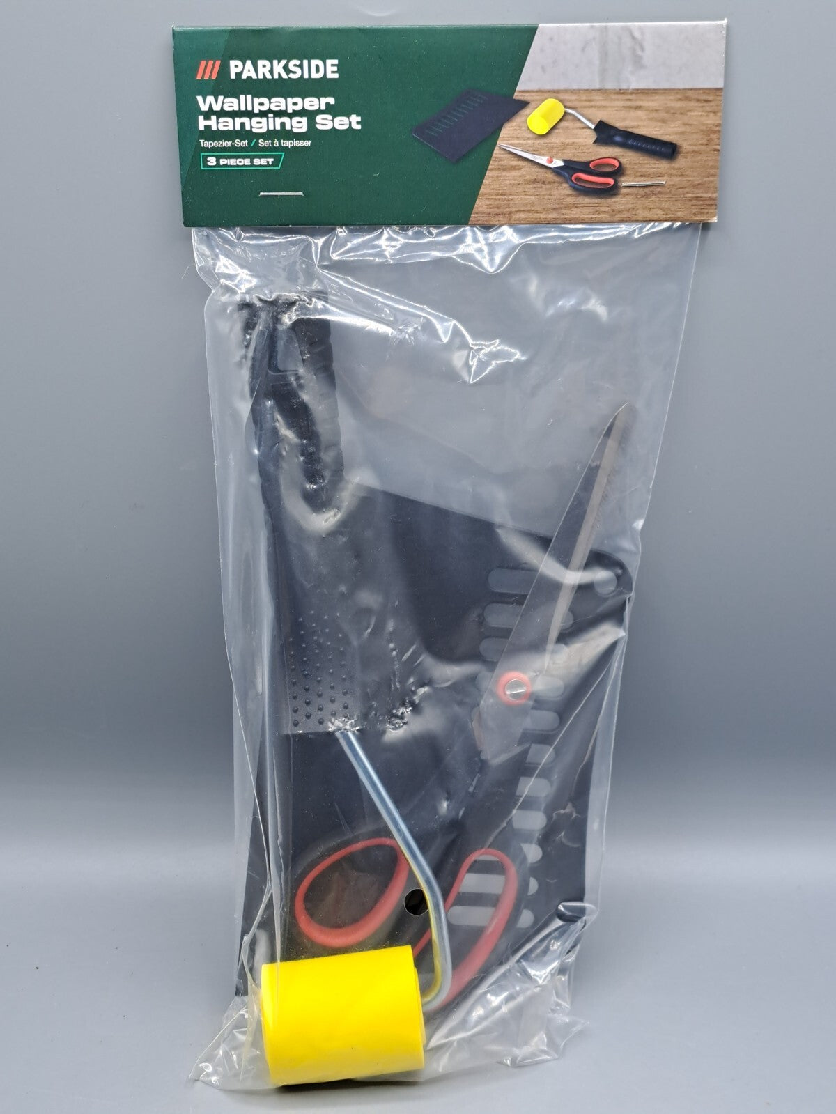 Parkside Tapezier Set 3tlg Tapezierwerkzeug Malerwerkzeug Tapezierzubehör Set B1