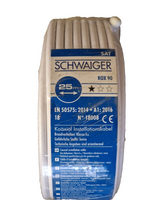 Schwaiger KOX 90 Koaxial Installationskabel 25 Meter, 75dB, 6,8mm