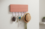 Magnetic Wall Organizer Key Hooks & Tray Schlüsselhalter Schlüsselmanagement E1