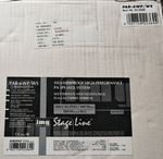 MONACOR PAB-6WP/WS ELA Lautsprecherbox Wetterfest 100W RMS 8 Ohm 100V Weiß A-08