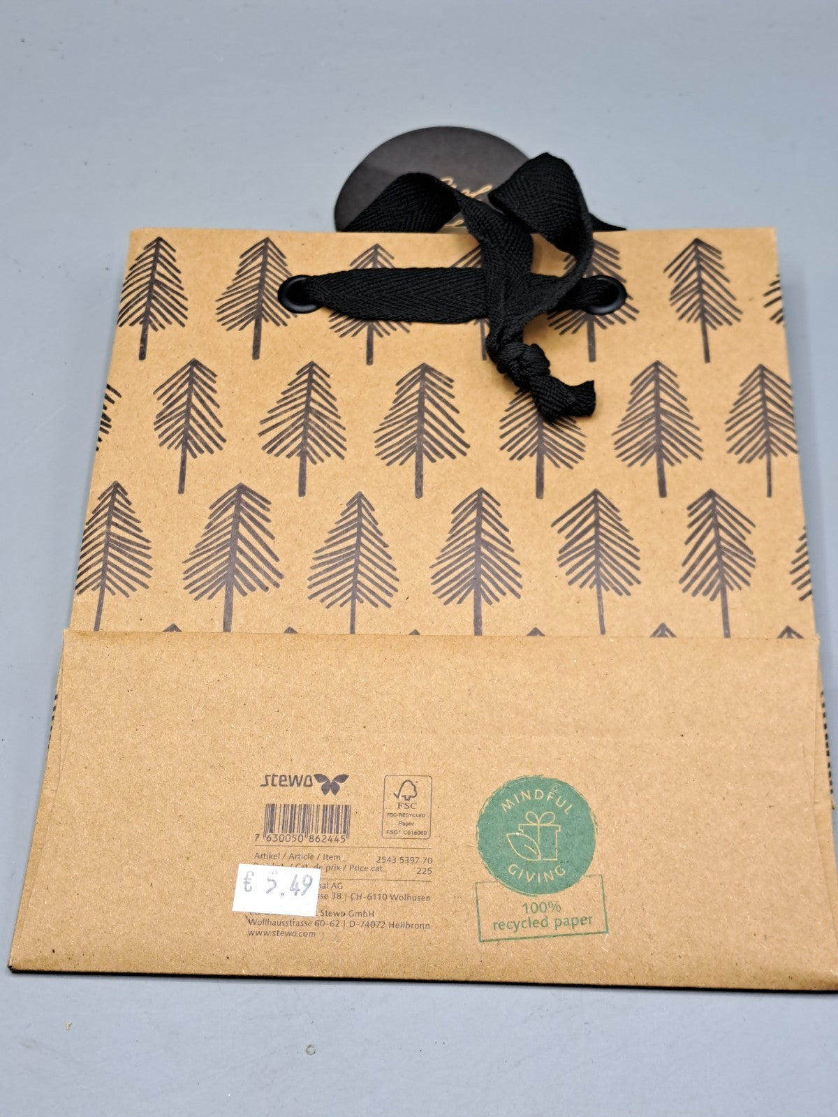 3x Stewo Geschenktüten 21x18 cm Modern | Design Tragetaschen & Verpackung
