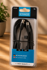 Schwaiger B2130309 IEC Anschlusskabel 3m Antennenkabel TV Kabel A5