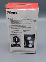 Trust Spotlight Pro Webcam 1,3MP Mikrofon LED Klemme PC Laptop Kamera