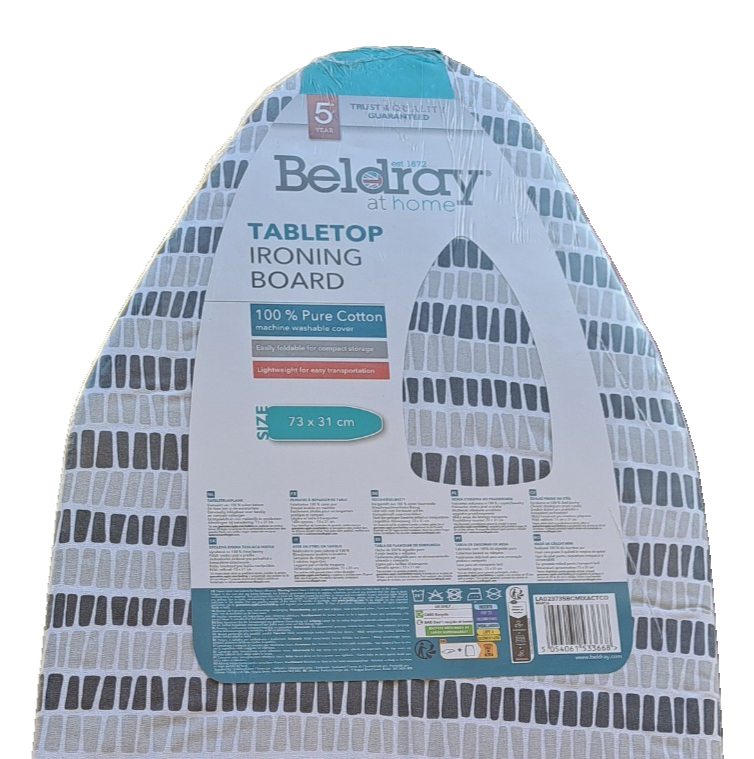 Beldray Bügelbrett 73x31 cm, Tischbügelbrett
