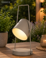 LUMIDA Garden Solar Spotlight RGB Warmweiß Schwenkbar USB-C Gartenlicht Akku HA3