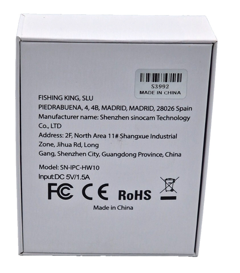 WiFi Battery Mini Camera SN-IPC-HW10 WLAN Überwachungskamera Akku A8