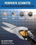 Blechschere Set – Metallschere für Trockenbau & Trapezblech A3