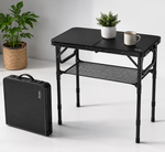 Anbte Campingtisch Klapptisch 60x40cm höhenverstellbar Alu Picknicktisch C6