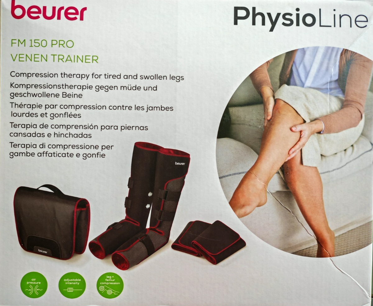 Beurer FM150 Pro Venen Trainer Beinmassagegerät Luftdruckmassage Beine HOA3 OP