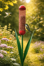 Navaris Vogelfutterspender – Rohrform Eisen Futterstation Garten Namma Markt