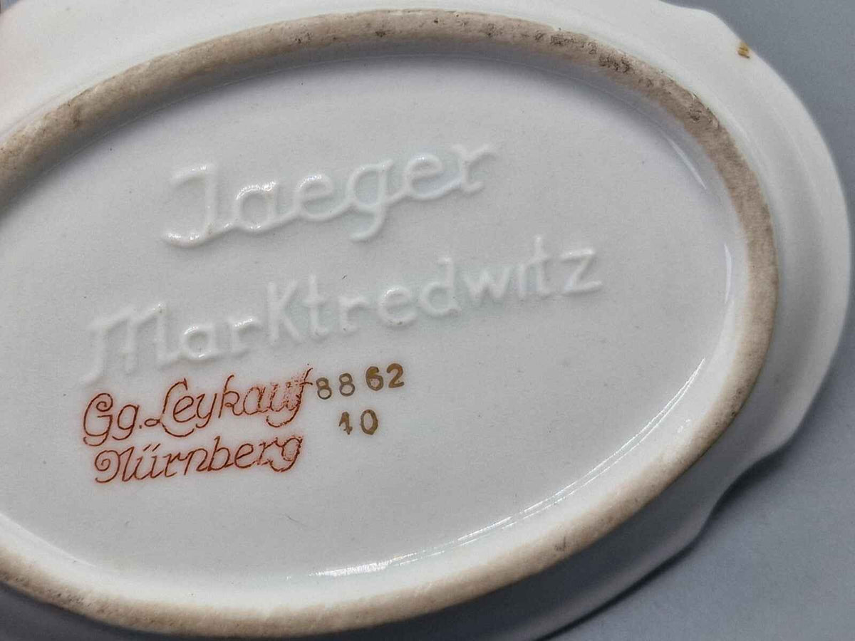 Jäger Marktredwitz Porzellan 2 Keksteller Dessertteller Vintage Sammlerstück