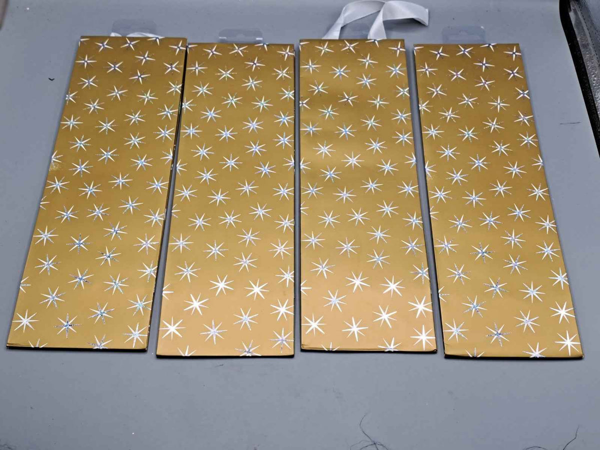 4x Stewo Geschenktüten 35,5x11 cm Modernes Design Geschenkverpackung 🎁