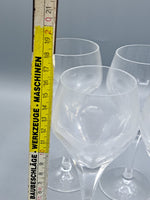 Antiqutät, Mundgelasenes Glas, Handgefertigt, 5 Stück, 16 cm hoch