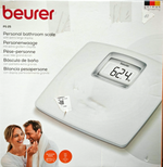 Beurer PS25 Personenwaage Digitalwaage Körperwaage Badezimmer Waage Weiß C04