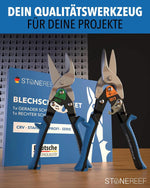 Blechschere Set – Metallschere für Trockenbau & Trapezblech A3