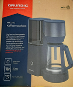 GRUNDIG KM7340 Filterkaffeemaschine 1,25L 10 Tassen 1150W Aromawahl C04