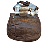 Desiderius Aemilia Brown Handtasche, NP: 70€, Echtleder, Hochwertig, Modern