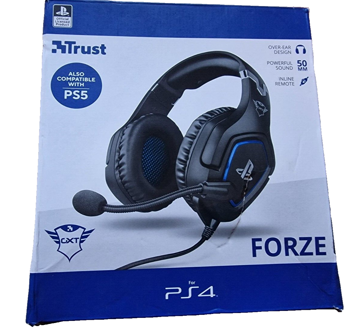 Trust GXT 488 Forze PS4 Gaming Headset - Schwarz (23530)
