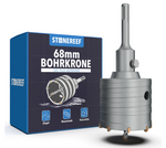 Bohrkrone 68mm für Gerätedosen Dosensenker Lochsäge A4