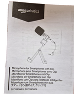 Amazon Basisc Mikrofon für Smartphone mit Clip
