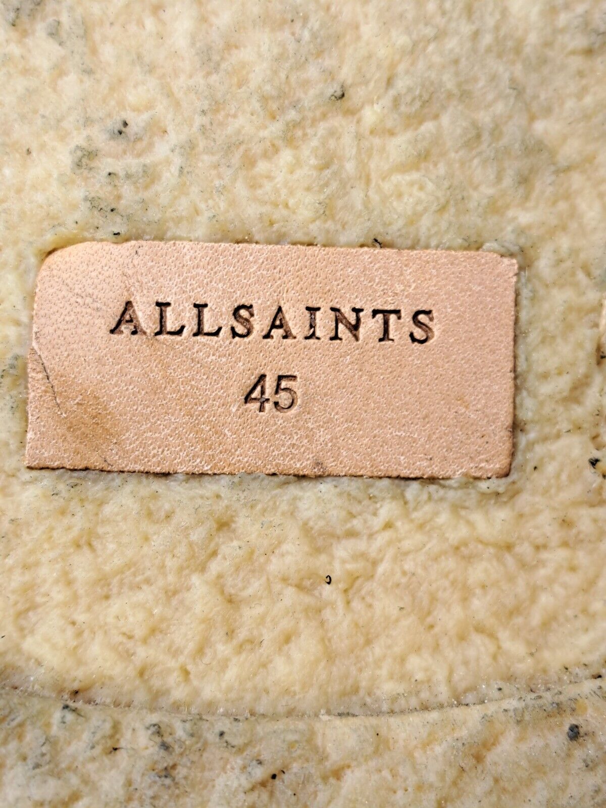 Allsaints, Luke Chukka Suede, Schwarz, Größe 45, Herren
