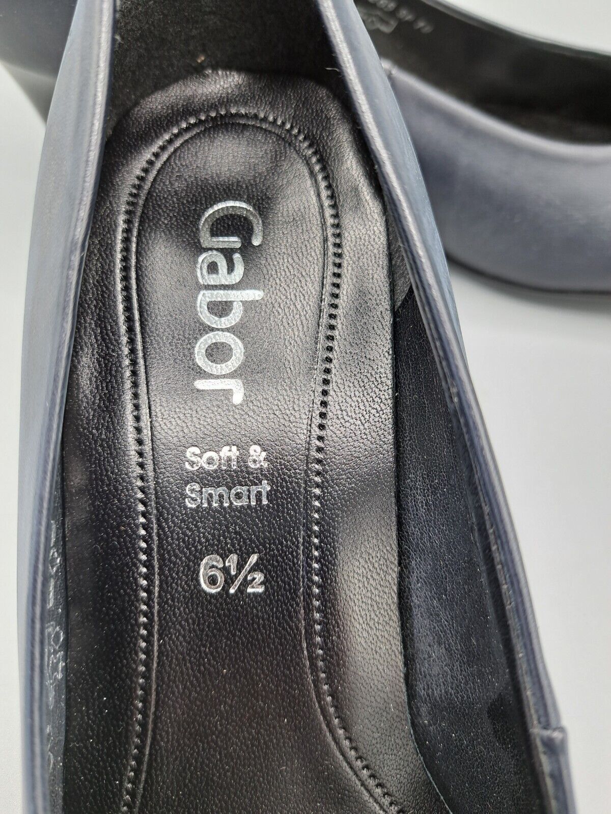 Gabor Damenschuhe, Soft & Smart, Elegantes Blau Größe 38