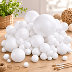 Belle Vous Styroporkugeln 88er Set 6 Größen Bastelkugeln Deko Weihnachten F5 Namma Markt