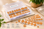 Navaris Möbelgleiter Set 215tlg Kork selbstklebend Bodenschutz Stuhlgleiter A-01
