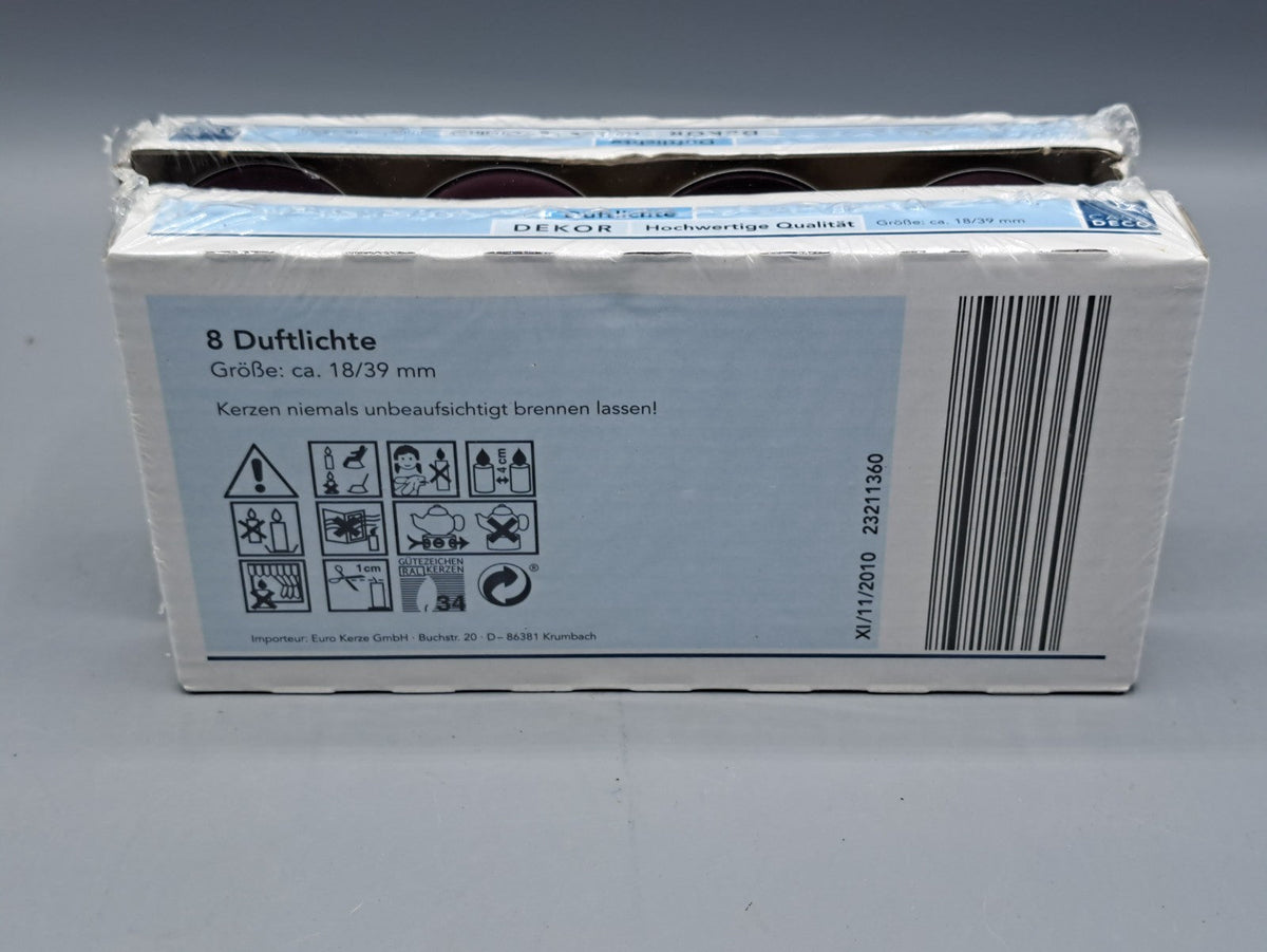 Casa Deco 16 Duft-Teelichter 2x8 Stück – Aromatische Kerzen Set