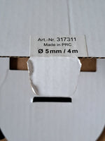 Schrumpfschlauch 5mm 4 Meter hitzebeständig Isolierschlauch Kabelschutz A-01