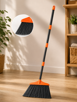 Lifewit Besen Außen Innen 135cm Teleskopstiel Winkelbesen Garage Hof Terrasse A1