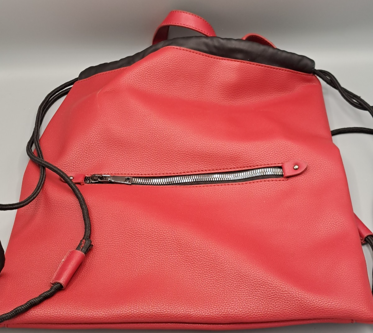 Handtasche Damentasche Polyester Rucksack mit Reißverschluss Freizeit