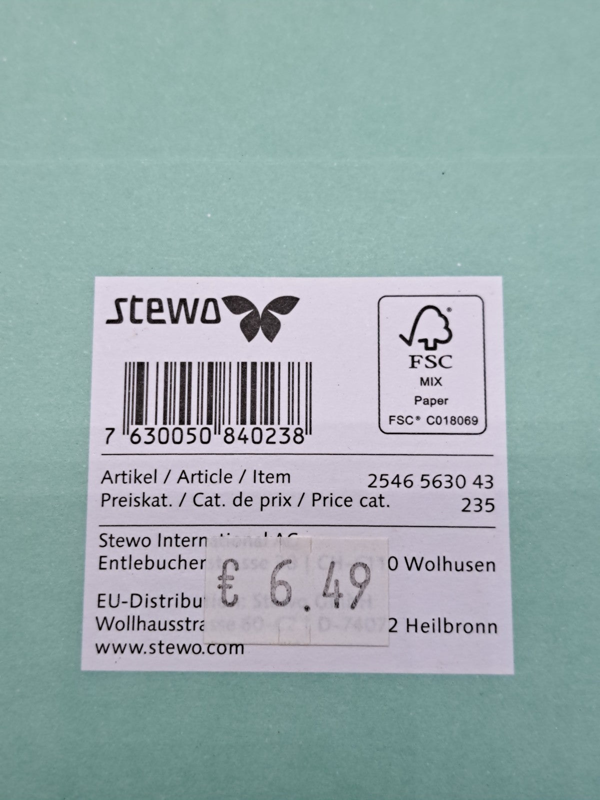 3x Stewo Geschenktüten 35,5x11 cm Modernes Design Geschenkverpackung Set 🎁