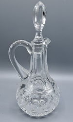 Likörkaraffe 15cm Retro Whisky Karaffe Glas Sammler Deko